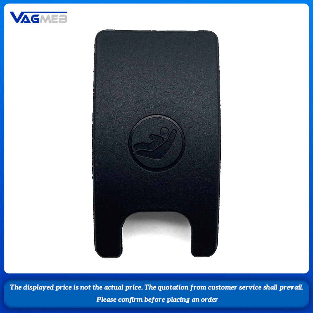 1PC Black Rear Seat ISOFIX Slot Trim Cover For Audi A6 C7 S6 Allroad Avant A7 4G S7 RS6 RS7 2013-2018 4G8 887 187