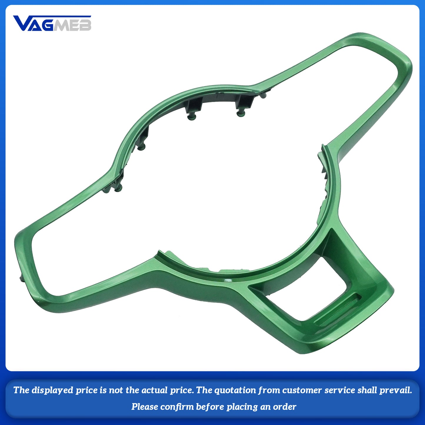 For VW Golf MK6 MK7 7.5 GTI R Polo steering wheel Rline button frame