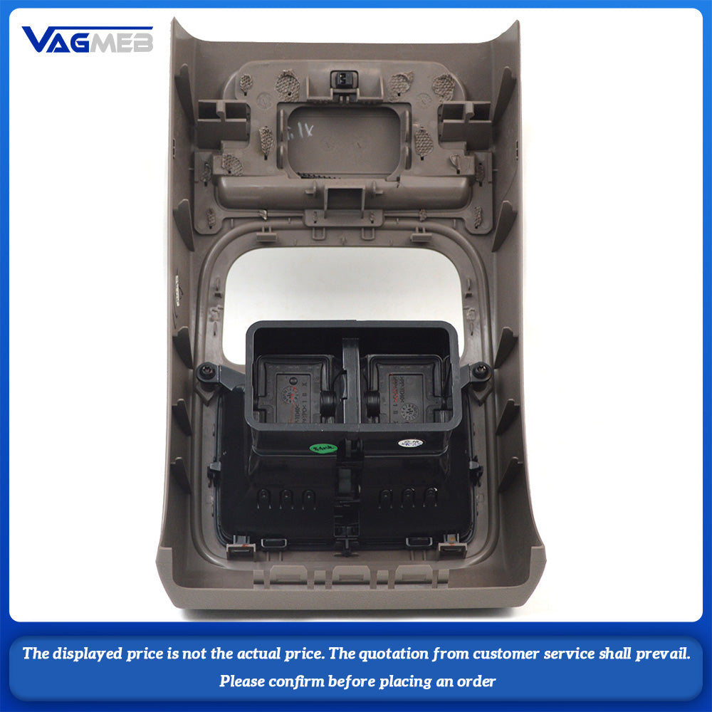 For VW Passat B7L armrest box rear air outlet power coverstorage box frame 3AD 864 298 F