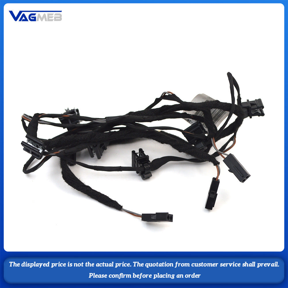 Black Chrome Piano Paint Air Conditioning Outlet Vents For VW Passat B6 B7 2006-2011 3AD 819 701A 702A 728A