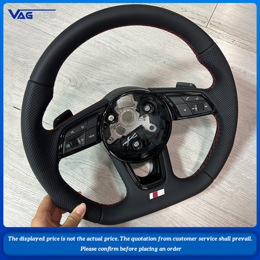 For Audi A4B9 flat movement, the dermis, Alcantara steering wheel