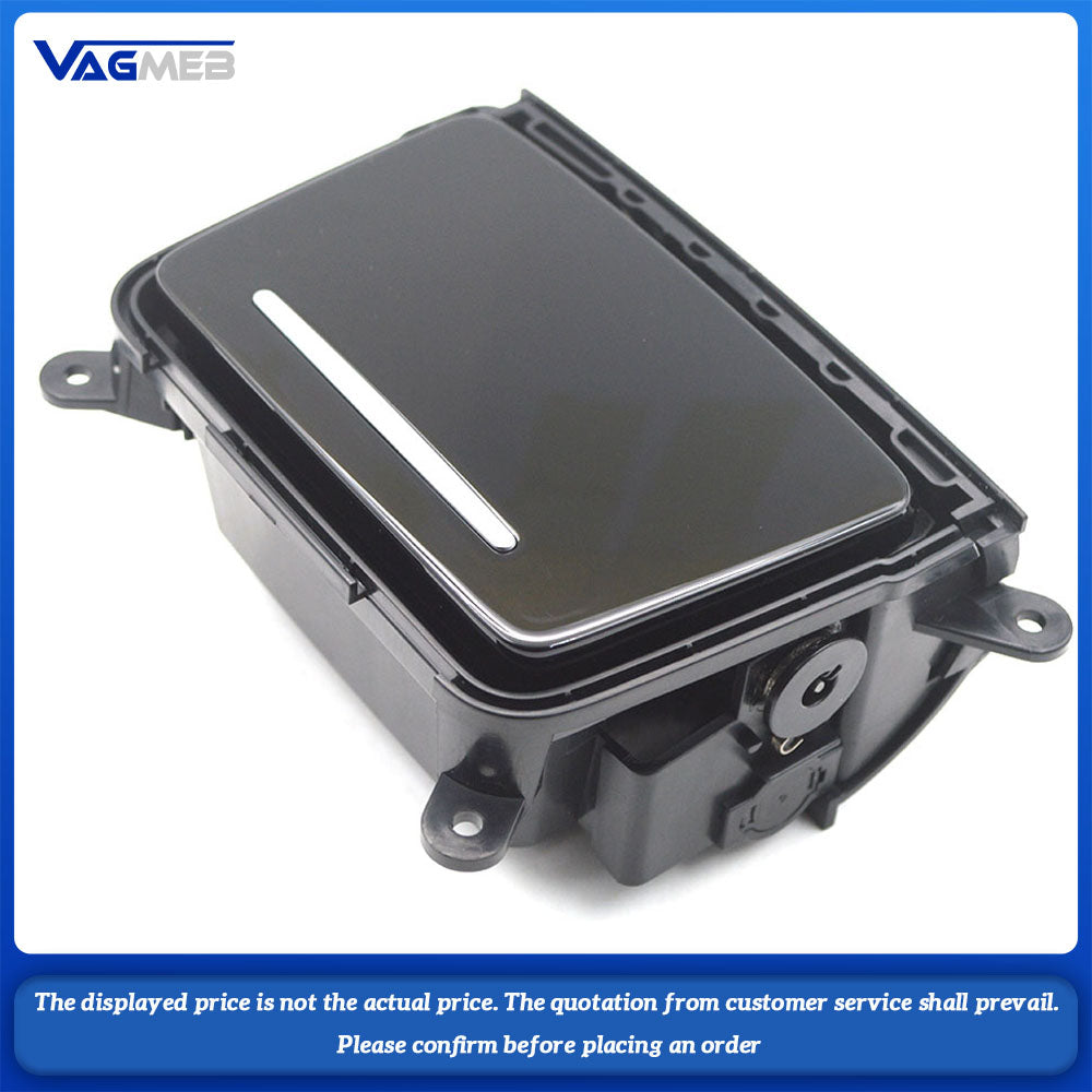 For Audi A4 B9 A5 Q5, piano black central control miscellaneous box with baked paint, Car Accessories