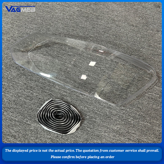 Car Front Glass Lens Lamp Shade Shell For VW POLO 2014-2017 Transparent Auto Light Case Headlight Cover Headlamp Caps