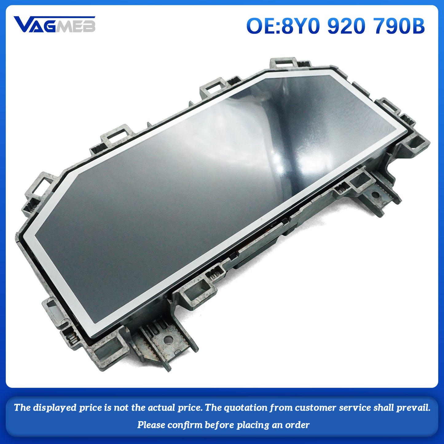 LCD instrument panel virtual cockpit for Audi A3 S3 Q6 8Y0 920 790 B
