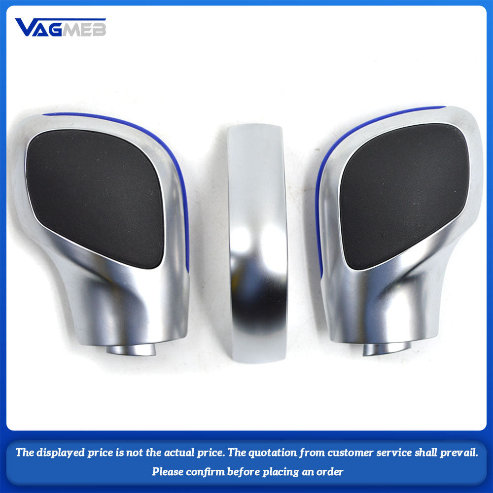 Shift Knob Gear Side Cover Suitable DSG Logo For VW Golf 6 7 R GTI Passat B7 B8 CC R20 Jetta MK6 GLI Car Accessories