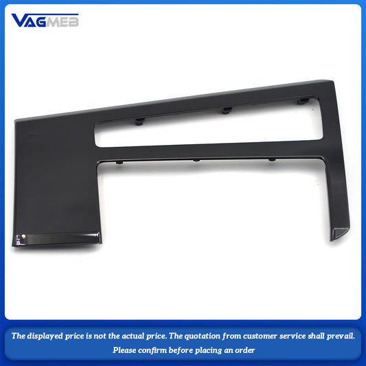 original central cup holder central channel painted black decorative panel For Audi A6 A7