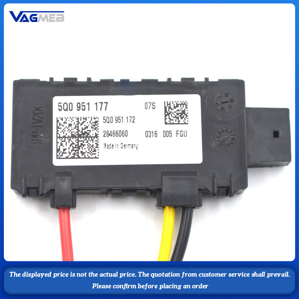 Cars Security Ultrasonic Interior Monitoring Alarm Siren Speaker Horn Motion Sensor For VW Golf 7 MK7 MQB 5Q0 951 177