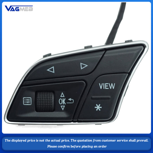 For Audi A4 B9 the multi-function steering wheel buttons have RS MODE