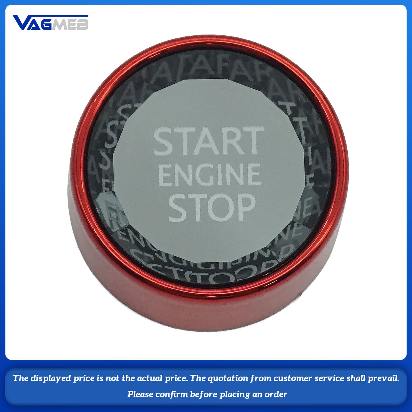 Engine START STOP Button Accessories For VW Golf MK7 Passat B8