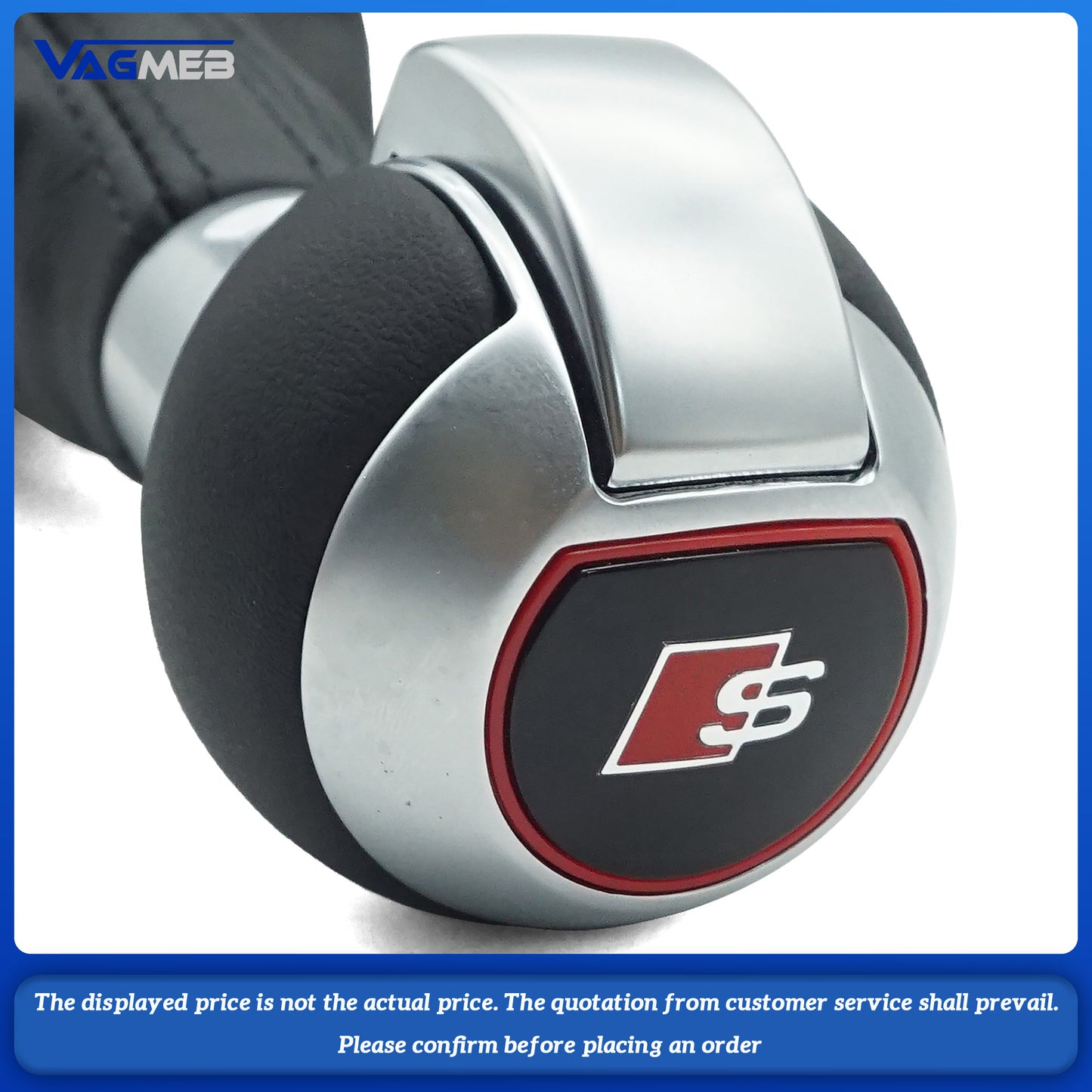 For Audi A3 Speed Car Gear Shift Knob Lever Pen Gaitor Boot Cover Case