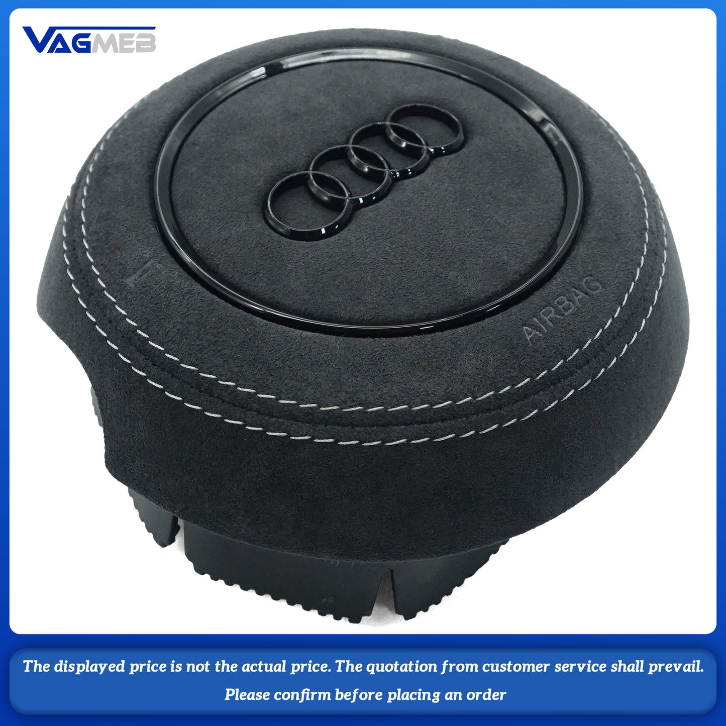 Steering wheel airbag cover multifunction steering wheel For Audi A4B8 A38V