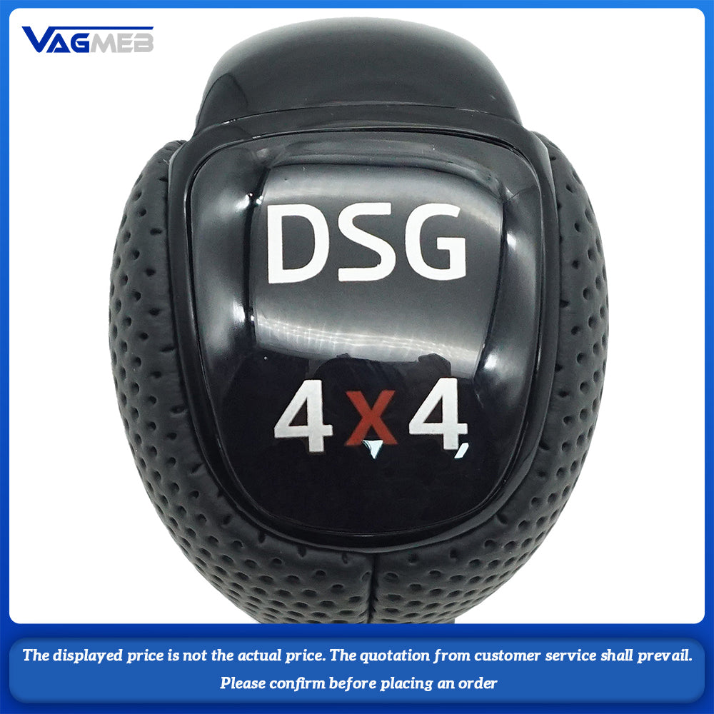 DSG Gear Shift Knob Leather Side Cover Interior Parts Accessories For Skoda Octavia Superb Fabia Yeti