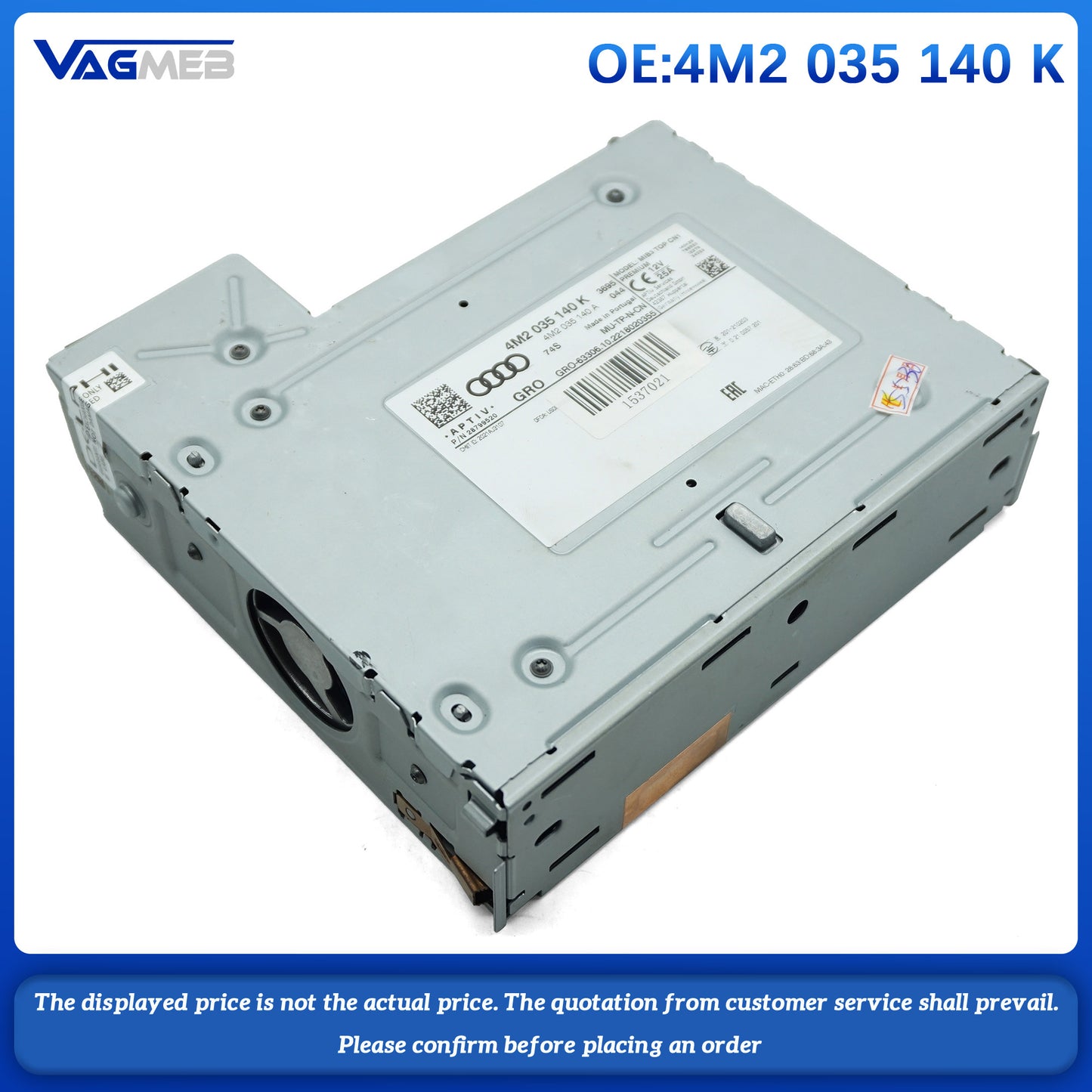 Auto Body Parts Car Engine Control Unit ECU Module For Audi Q7 A6 A7 A8 RS6 RS7 Q8 e-tron RSQ8 4M2 035 140 K
