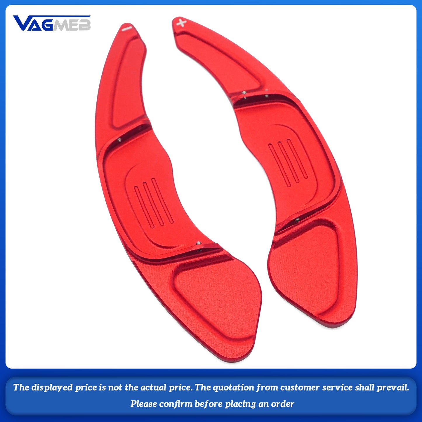 Car Accessoriy For VW Golf Polo GTI R Rline MK7 MK7.5 Car Steering Wheel Aluminum Shift Paddles Extend DSG Gear Speed