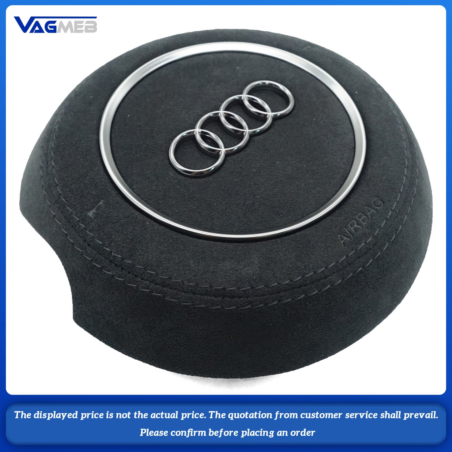 Steering wheel airbag cover multifunction steering wheel For Audi A6C7