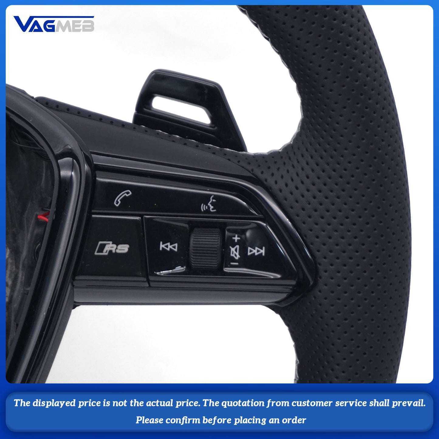 For Audi S Logo A6C8 Steering Wheel With heating
