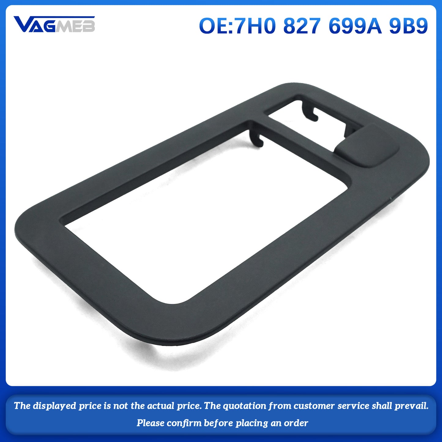 Fit for VW TRANSPORTER T5 T6 REAR BARN DOUBLE DOOR Inner Handle SEAL GASKET Trim 2003-2019 7H0 827 699 A