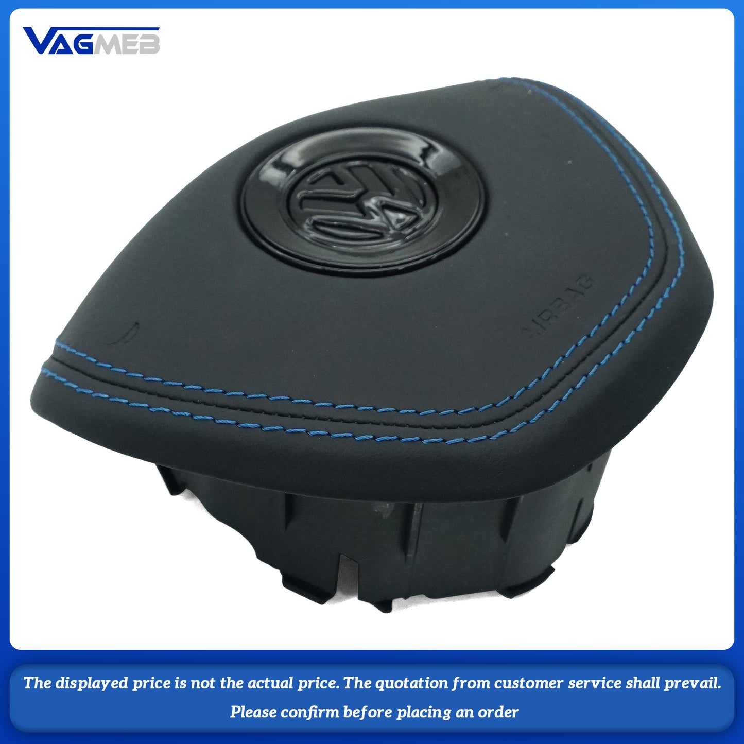 Steering wheel airbag cover multifunction steering wheel For VW Golf MK7 Golf 7