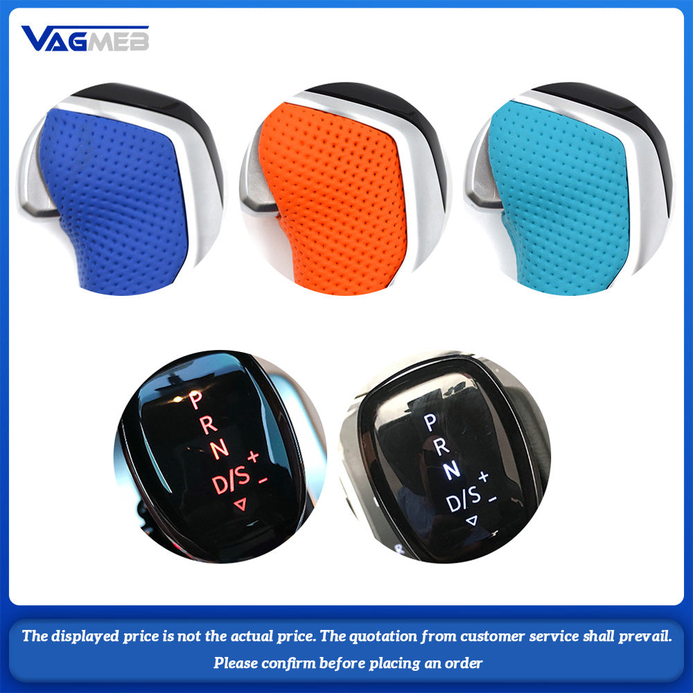 The new perforated electronic shift handle DSG LED electronic handle is suitable For VW Golf mk6 mk7 Passat B7 B8 8.5 Tiguan MK2