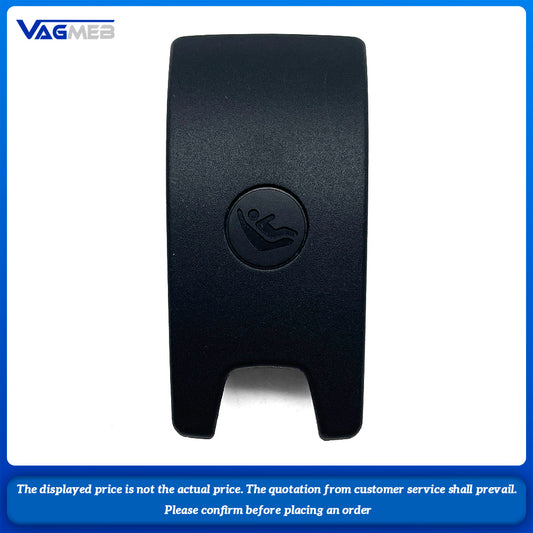 New Black Child Restraint Rear Seat Hook ISOFIX Cover For Audi A4 A5 A6 A7 S5 S4 S6 2017 2018 2019 - 2021 8W0 887 187