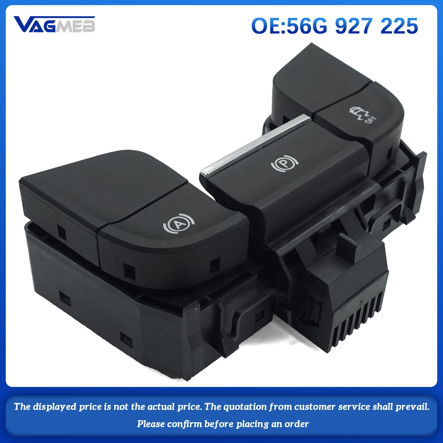 Car Parking Handbrake Switch For VW Skoda Kodiaq Karoq 56G 927 225