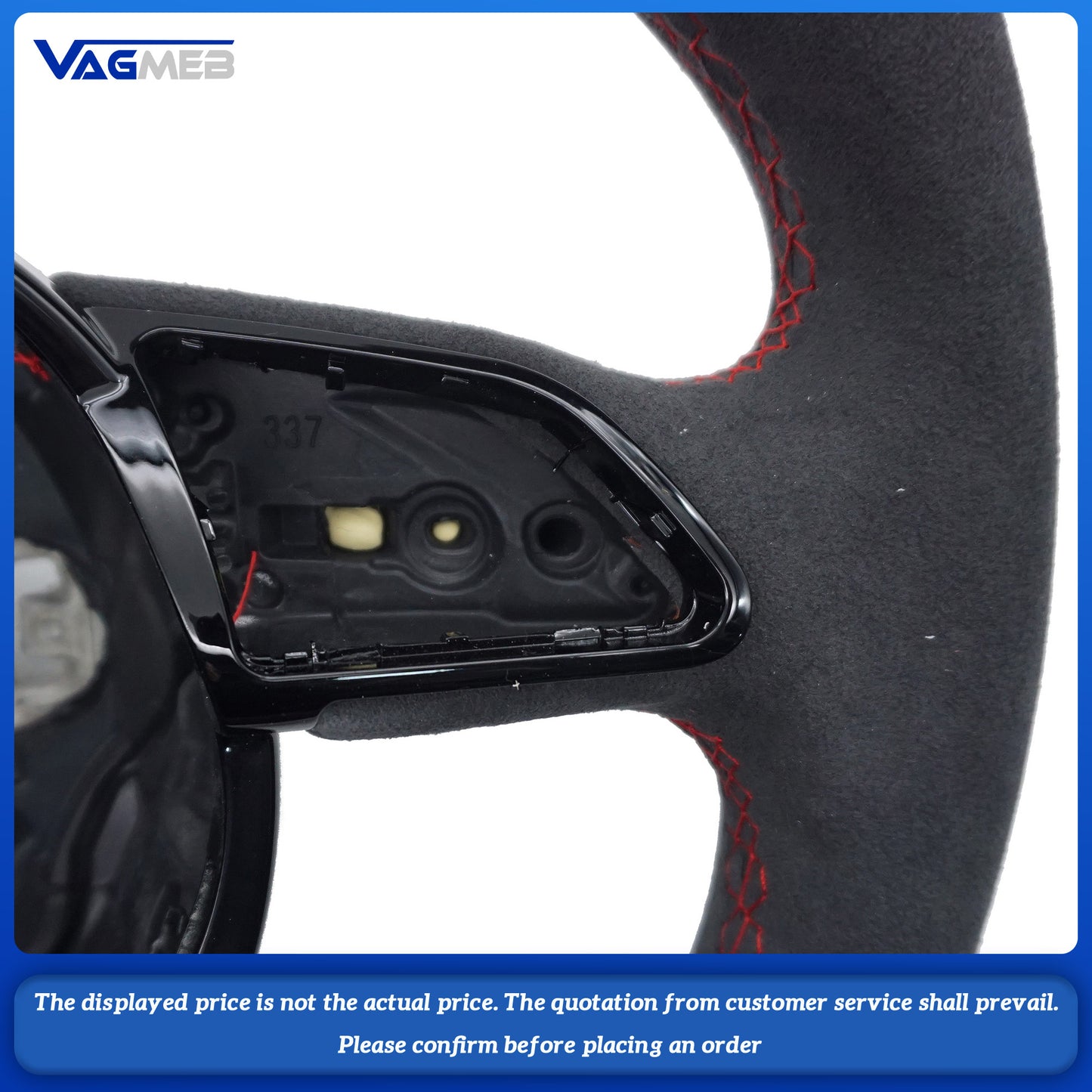 For Audi S logo A4B8 Steering wheel
