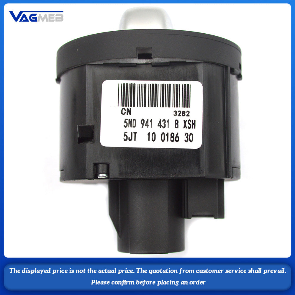 For VW Polo 6R Golf MK6 Auto Headlight Switch and External Module 5ND 941 431 B