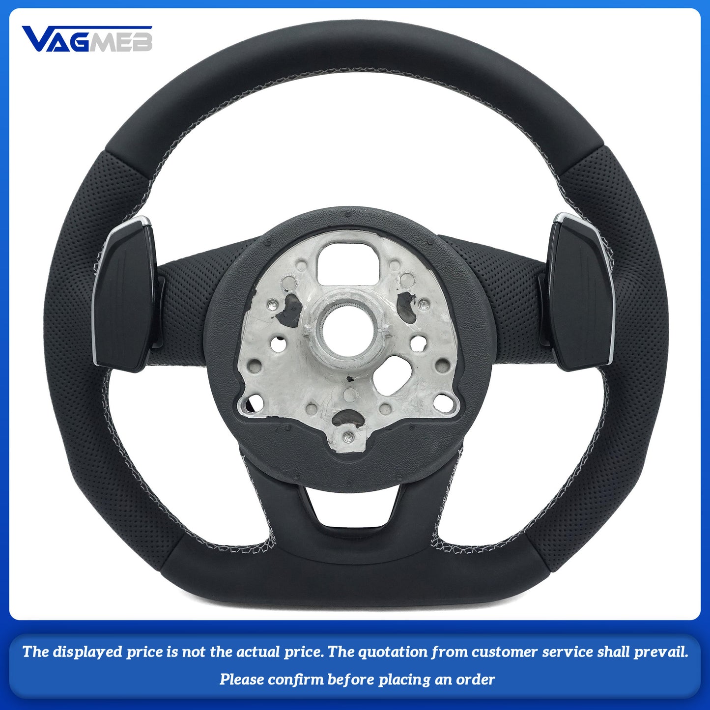 For Audi Steering Wheel A3 Leather Steering Wheel