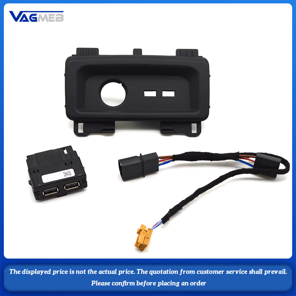 LHD original 5Q0 035 726 L 8W0 863 324 A 8W0863324A For Audi A4 B9 S4 RS4 A5 F5 S5 rear USB charging port interface USB-C