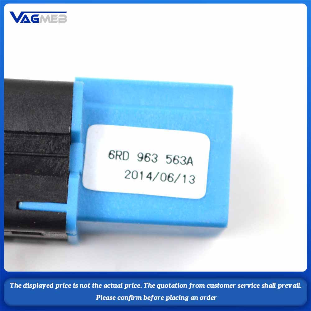 For VW Polo 2014-2018 Seat heating switch 6RD 963 563 A 6RD 963 564 A