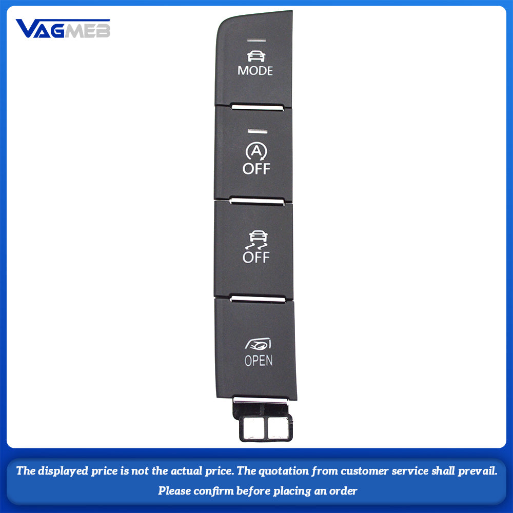 Full Key Steering Wheel Heating Switch For VW Passat B8 8.5 Arteon Central Decoration Backlight Switch 3GD927137A 3GD927238C