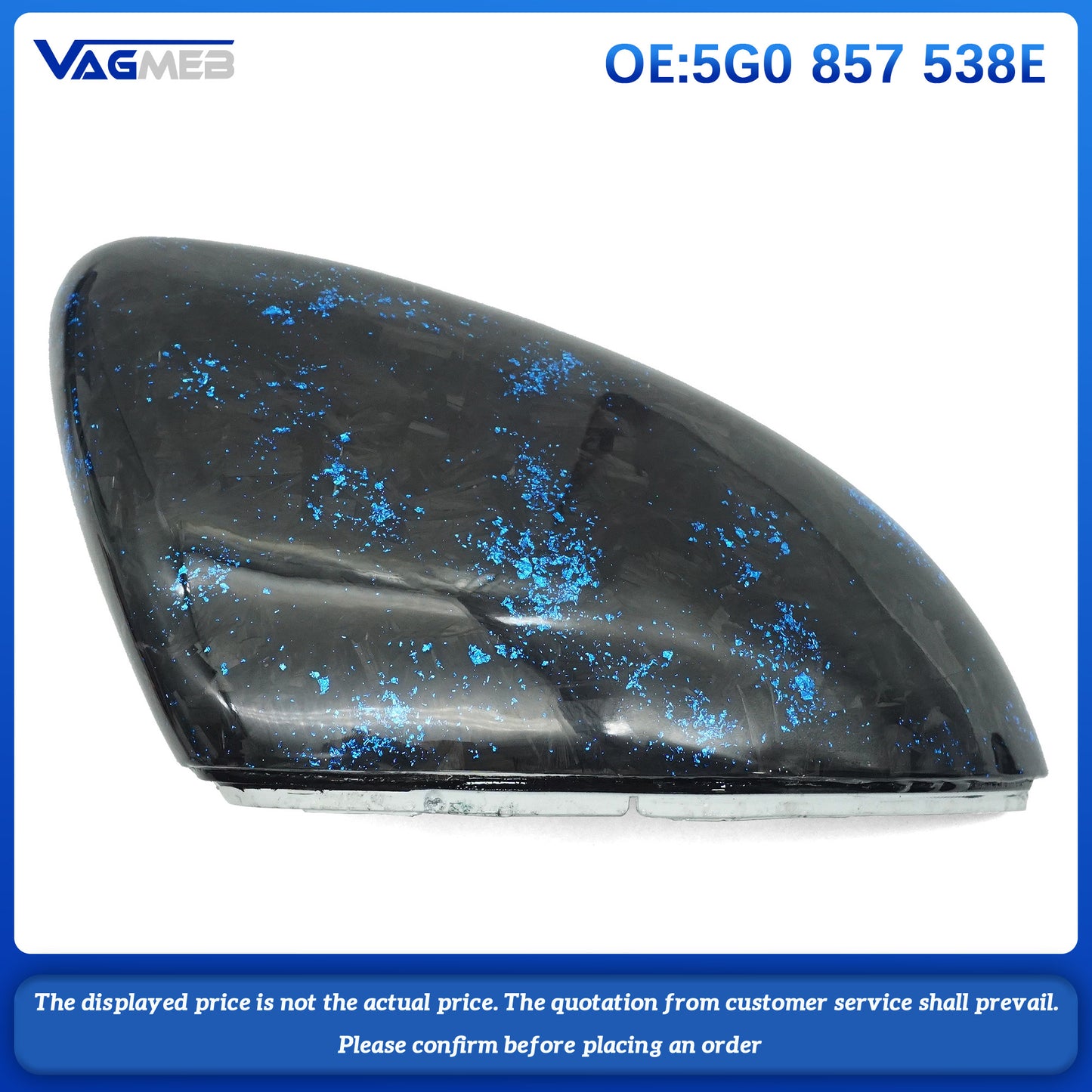 Rear View Mirror Cover For VW Golf MK7.5
