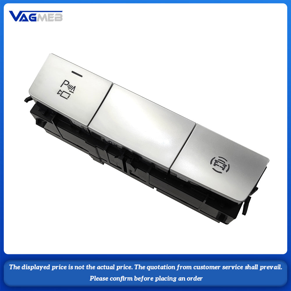 For Audi A6 C8 A7 A8 Q7 Q8 PDC Parking Radar Switch Silver Chrome Multi function Switch 4N0 959 673 F