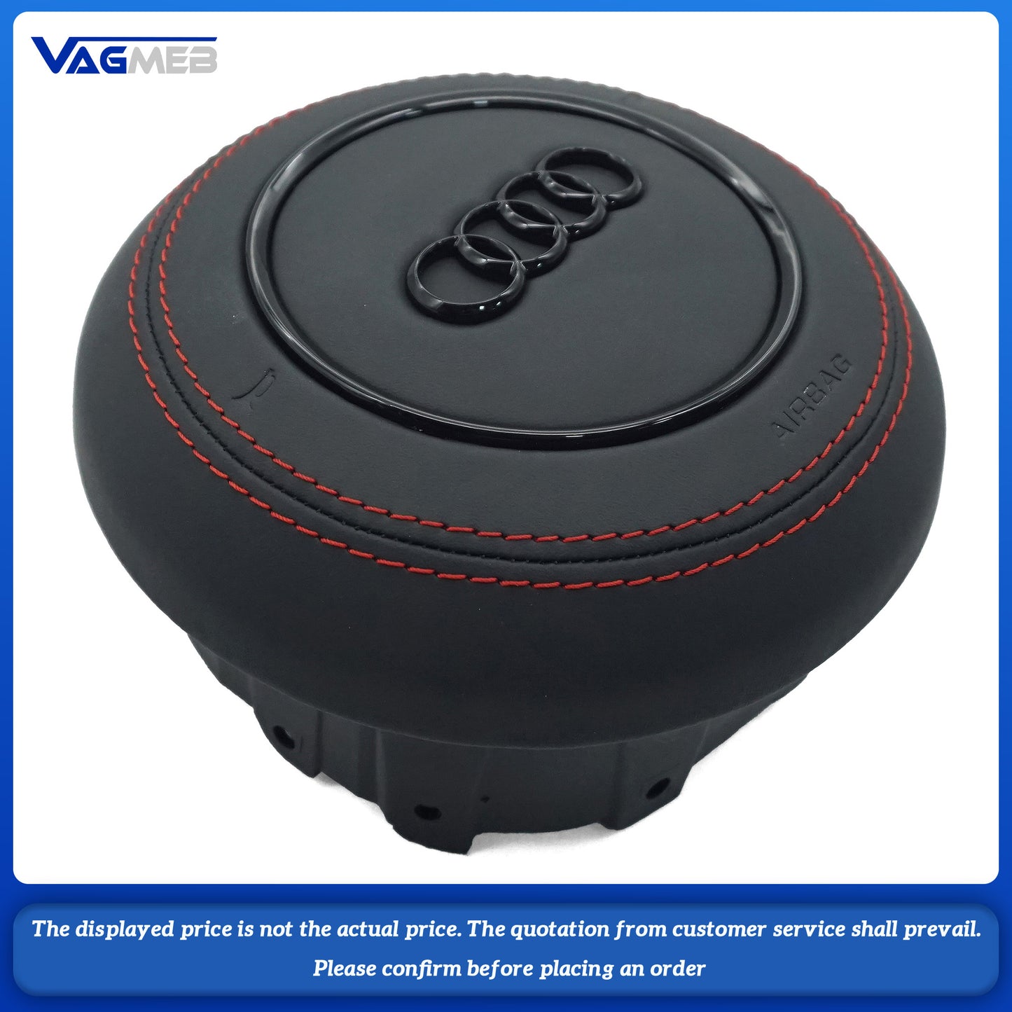 Steering wheel airbag cover multifunction steering wheel For Audi R8 TT