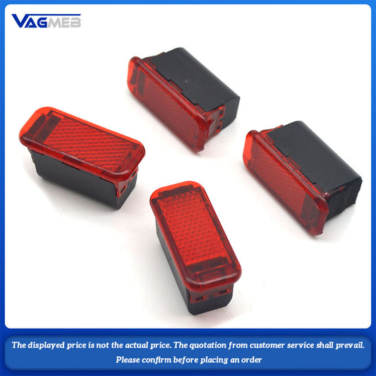 LED door warning lights are applicable to Audi models A3 A4 Q3 Q5 A5 A6 Q7 Q2 Q5 Battery plug-in and play vehicle upgrade parts