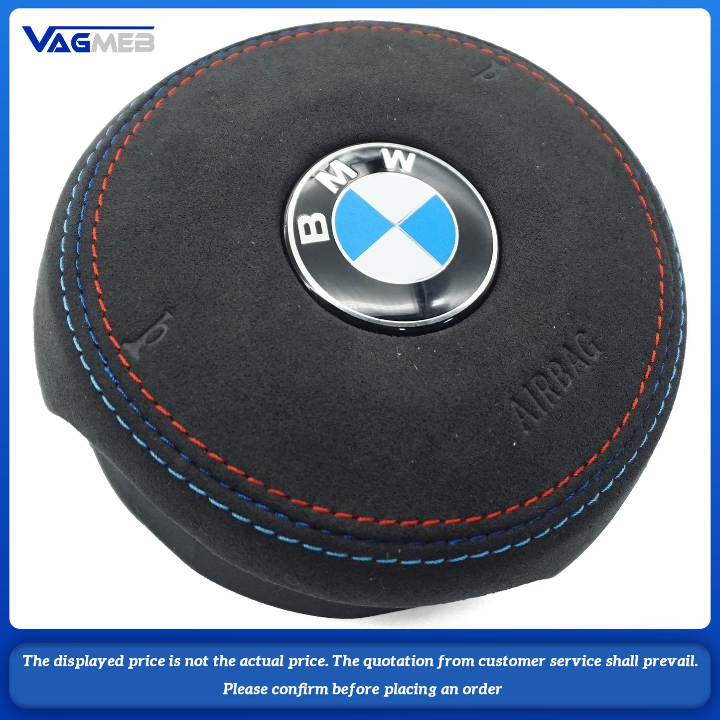 Steering wheel airbag cover multifunction steering wheel For BMW