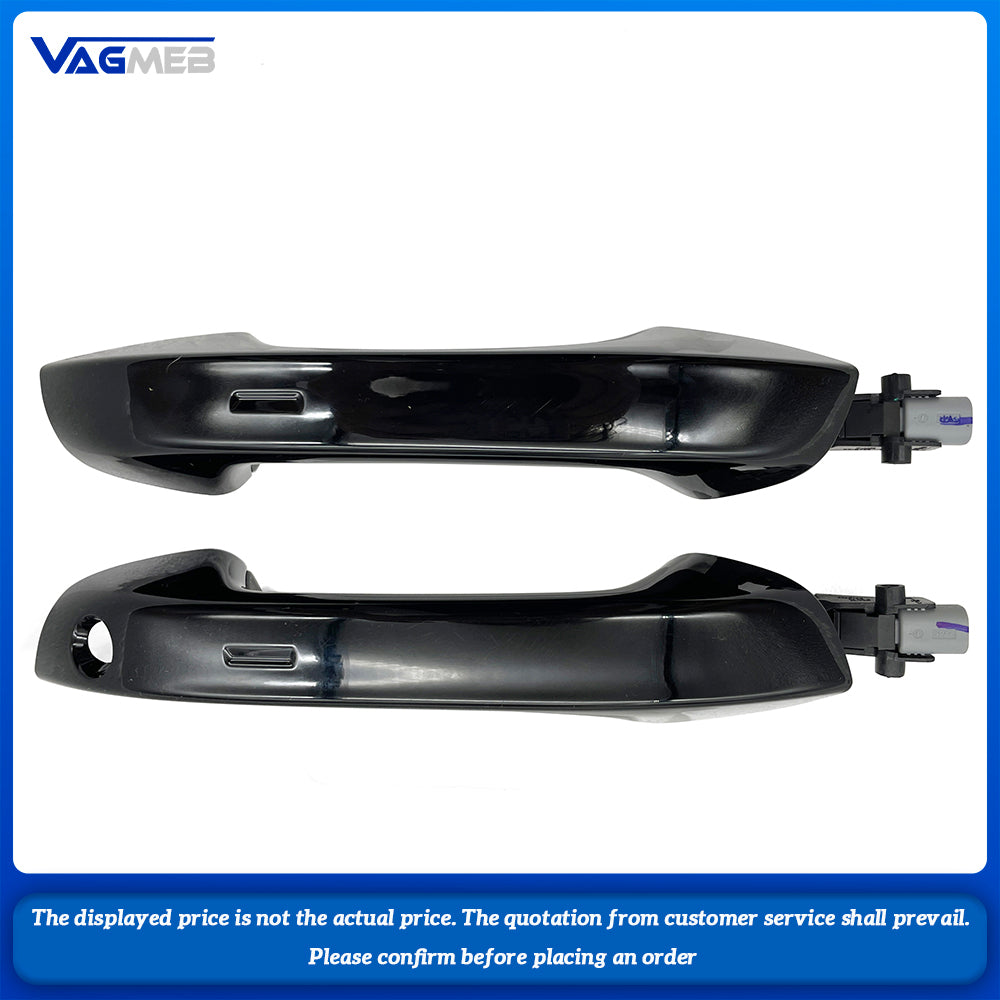 For VW Passat B9 OEM Keyless Entry Door Handle Kessy Door Sensor Black with light