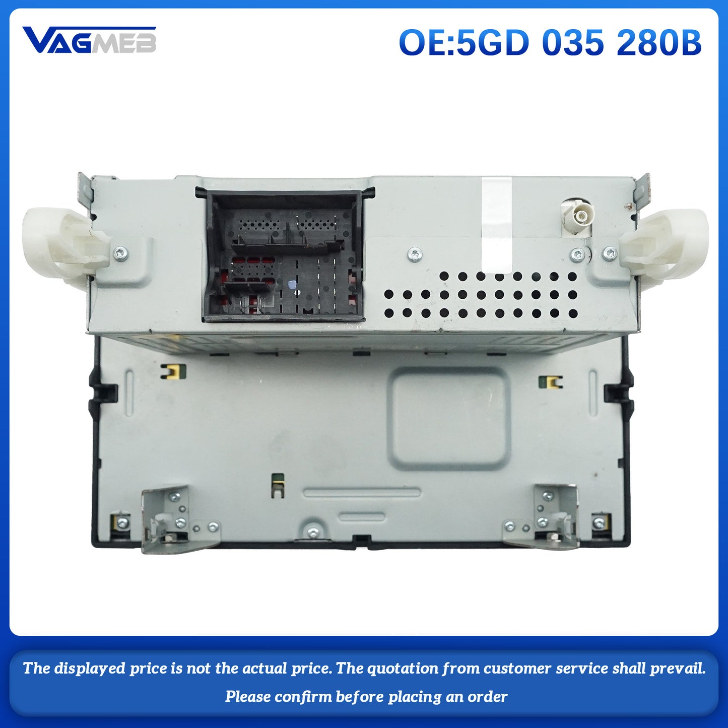 5GG035280B 6.5 inch MIB Car Radio 5GG 035 280 B For MQB Golf 7 MK7 Passat B8, Bluetooth OPS MirriorLink Car Information