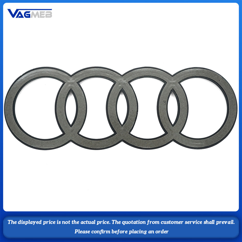 For Audi A4L Car Hood Front Grill Rear Trunk Emblem Badge Sticker