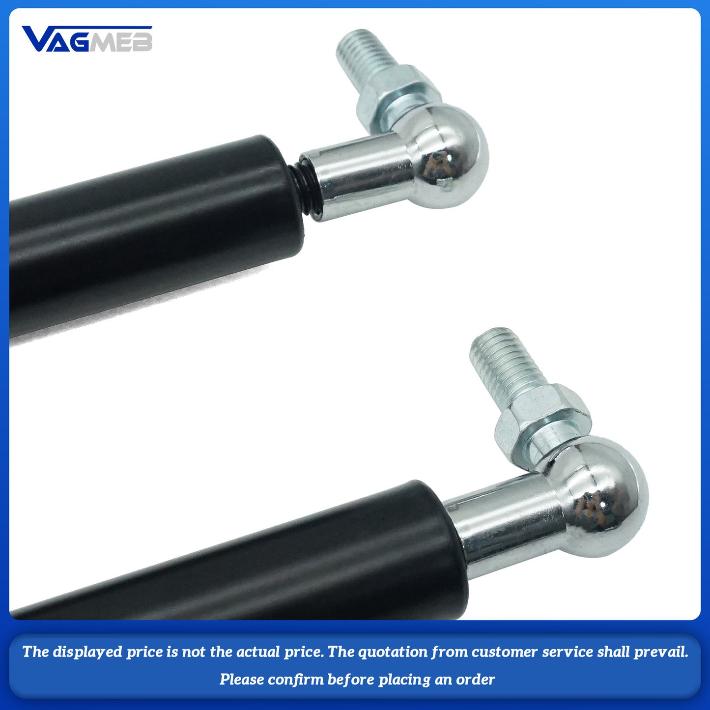 For Skoda Octavia A7 MK3, a pair of shock absorber gas pillars and support rods for the front engine cover