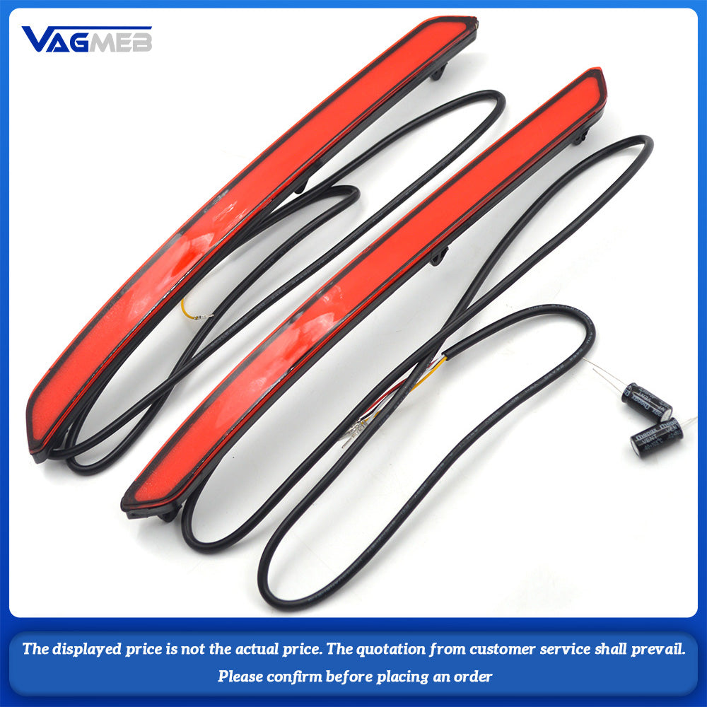 Car LED Rear Bumper Light Rear For VW Passat B8 Parking Warning Light Reflector Taillights