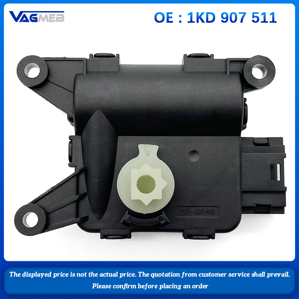 Air Heater Positioning Recirculation Flap Motor For VW Passat Tiguan MK1 Touran Golf Jetta Audi TT A3 S3 TTRS Skoda Octavia 1KD 907 511