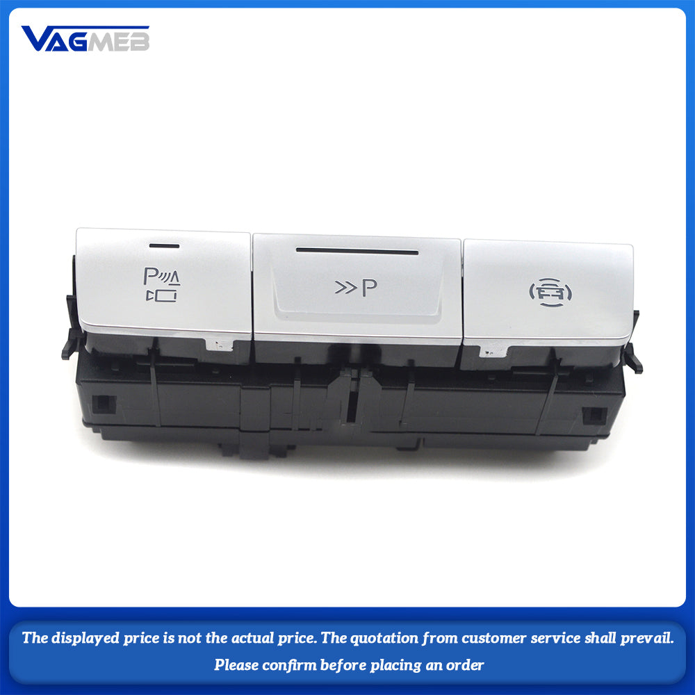 For Audi A6 C8 A7 A8 Q7 Q8 PDC Parking Radar Switch Silver Chrome Multi function Switch 4N0 959 673 J