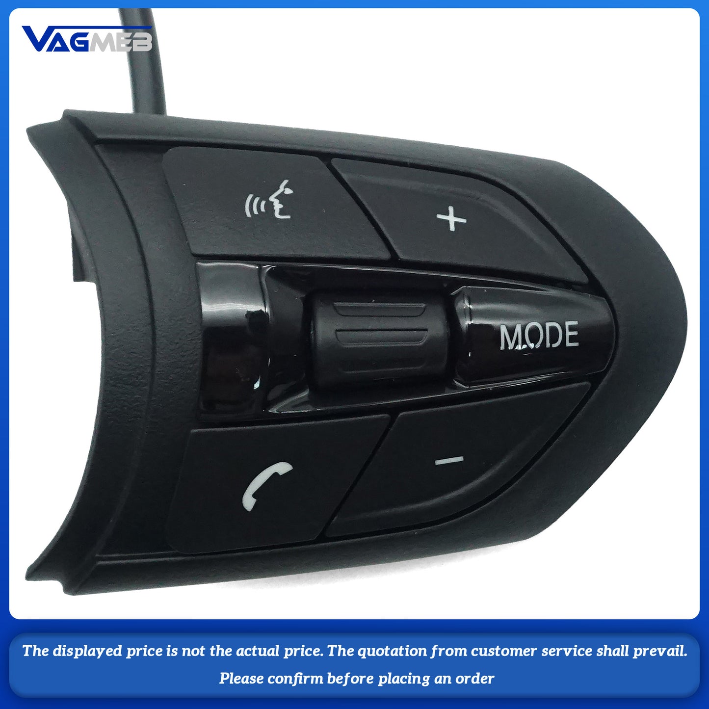 Suitable For BMW M Sport D-type steering wheel buttons F40 M135i F87 M2 F80 M3 F82 M4 X3 M X4 M F85 X5 blue buttons