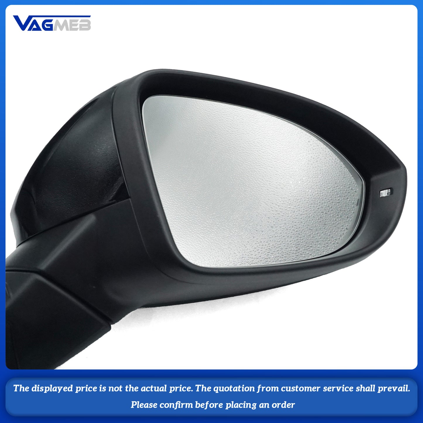 For VW Golf 8 folding rearview mirror with heating function