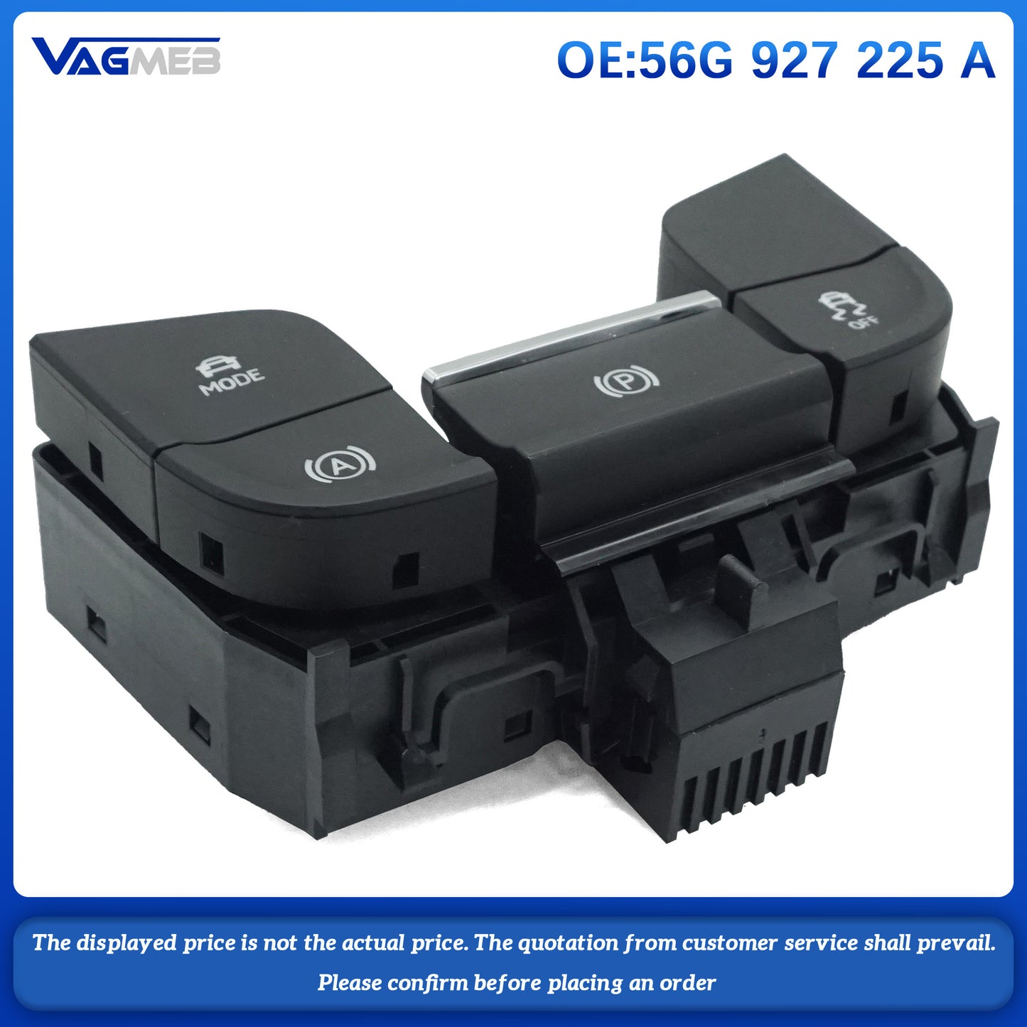 New Handbrake Parking Brake Switch For VW For Skoda Kodiaq Karoq 56G928225A Car Accessories
