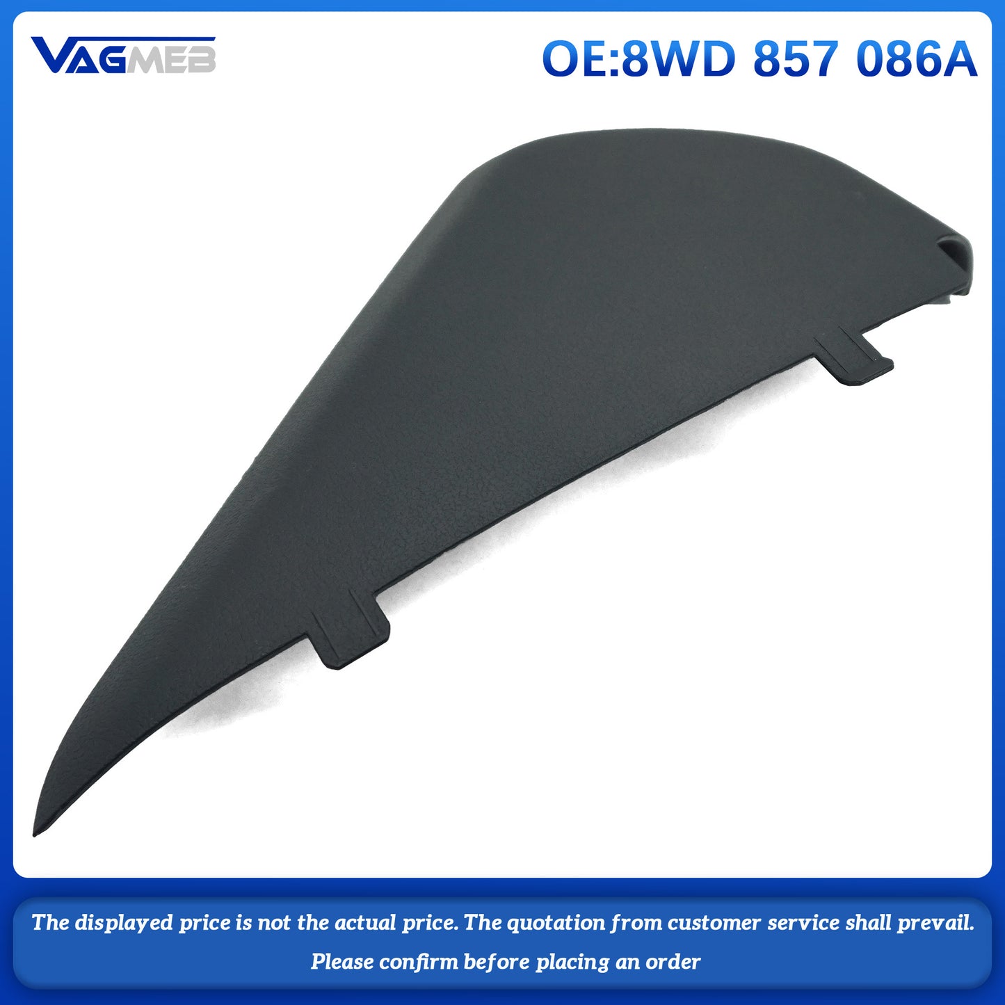 Dashboard cover plate 8WD 857 085A 086A 4P