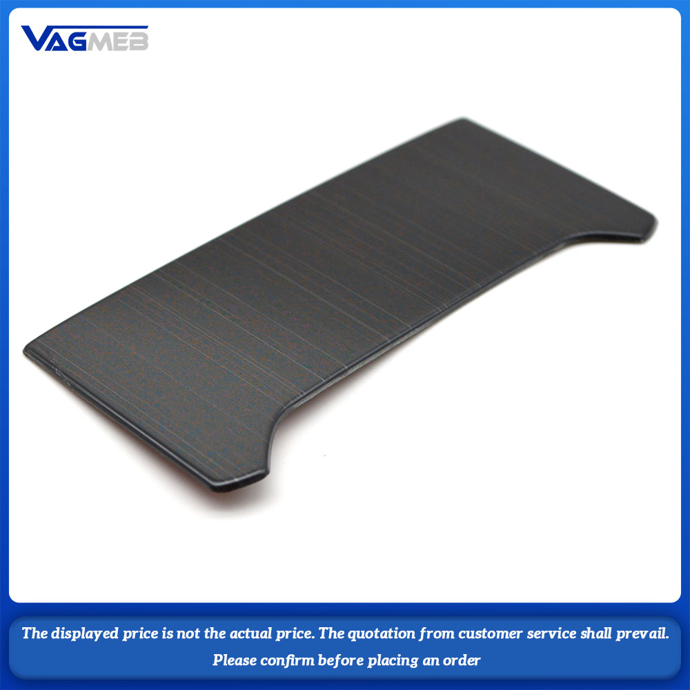 For VW Passat B8 2017-2023 Rear ashtray sticker (Brushed Grey)