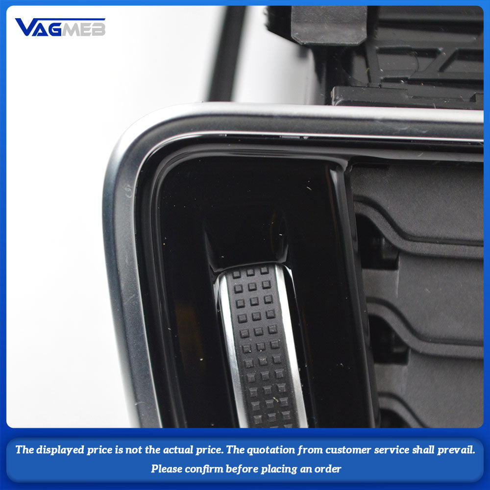 Black Chrome Piano Paint Air Conditioning Outlet Vents For VW Passat B6 B7 2006-2011 3AD 819 701A 702A 728A