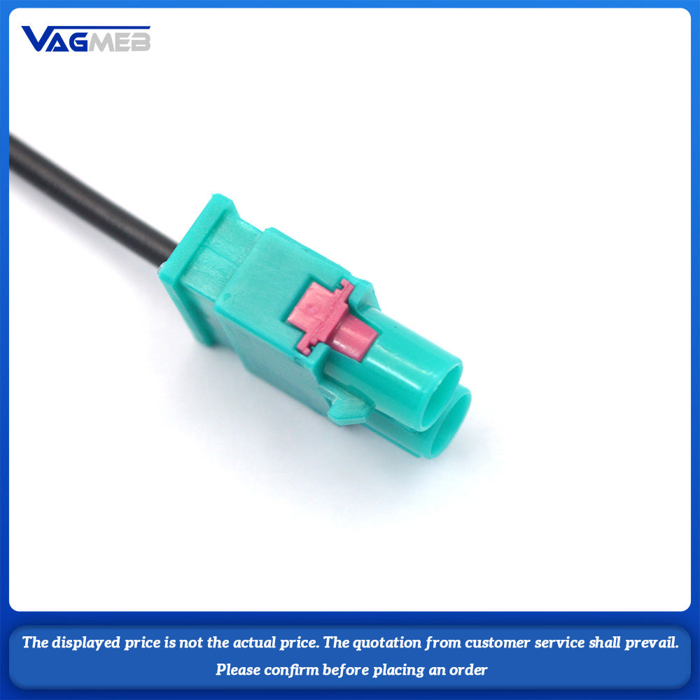 1 Female to 2 Male FAKRA II Radio Antenna Cable Adapter For VW Skoda Audi MIB RCD510 RNS510 RCD360 RCD330 RCD410 RCD440